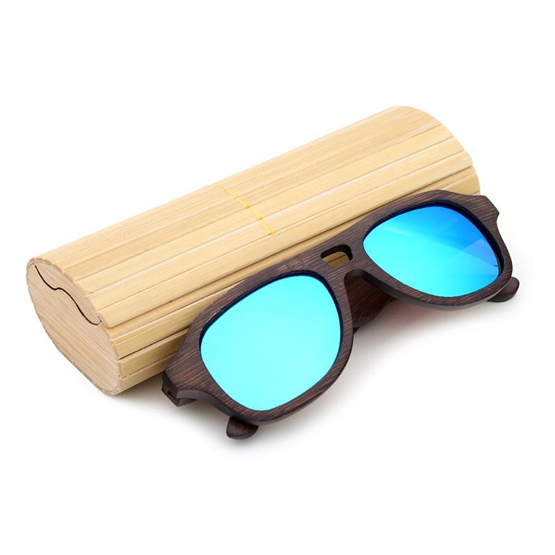 Fashionable Wooden Frame Sunglasses