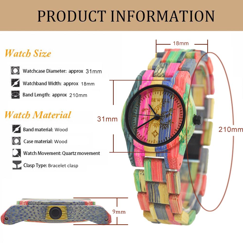 Multi-Colored Analog Wristwatch