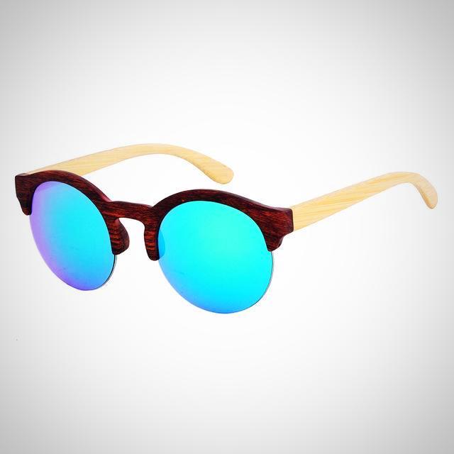 Browline Wooden Sunglasses